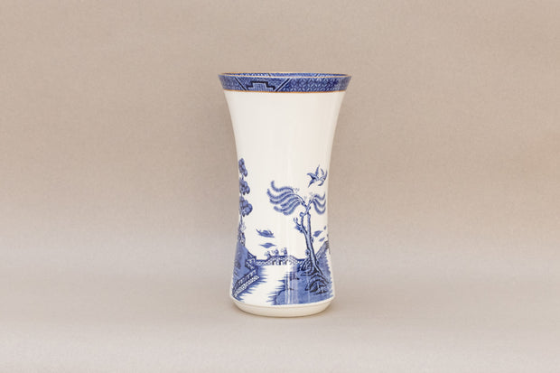 JARRON ROYAL DULTON AZUL Y ORO. INGLATERRA C. 1950