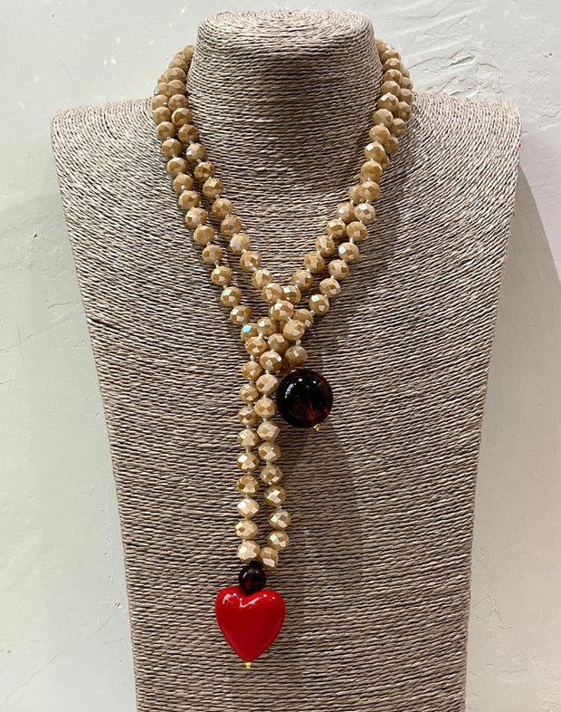 COLLAR VALENTINO CRUDO