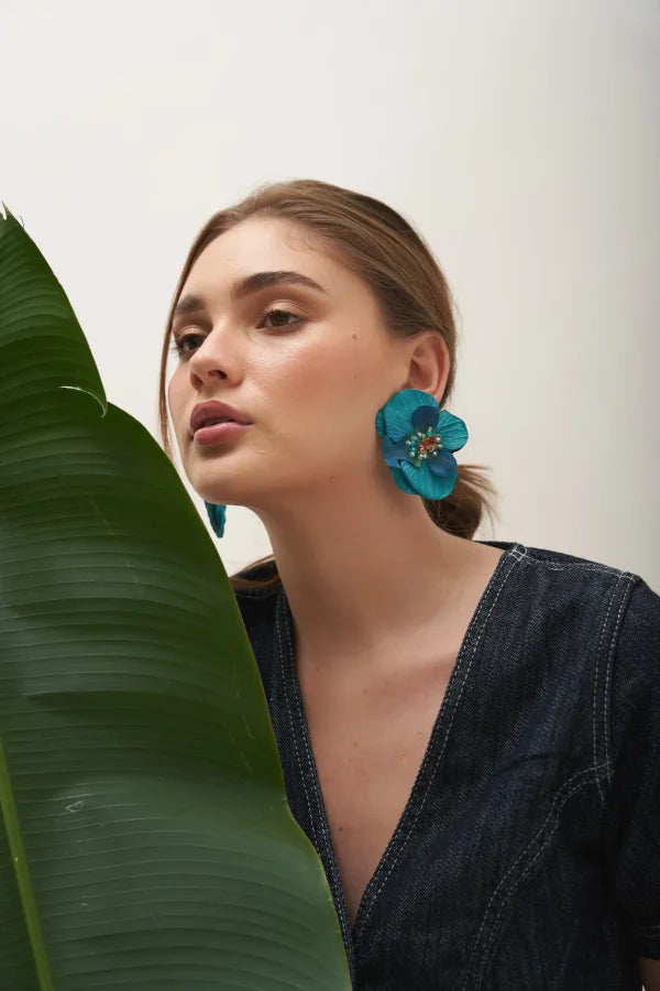 WATER ORCHID EARRINGS