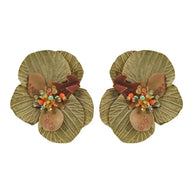 PENDIENTES ORQUIDEA NATURA