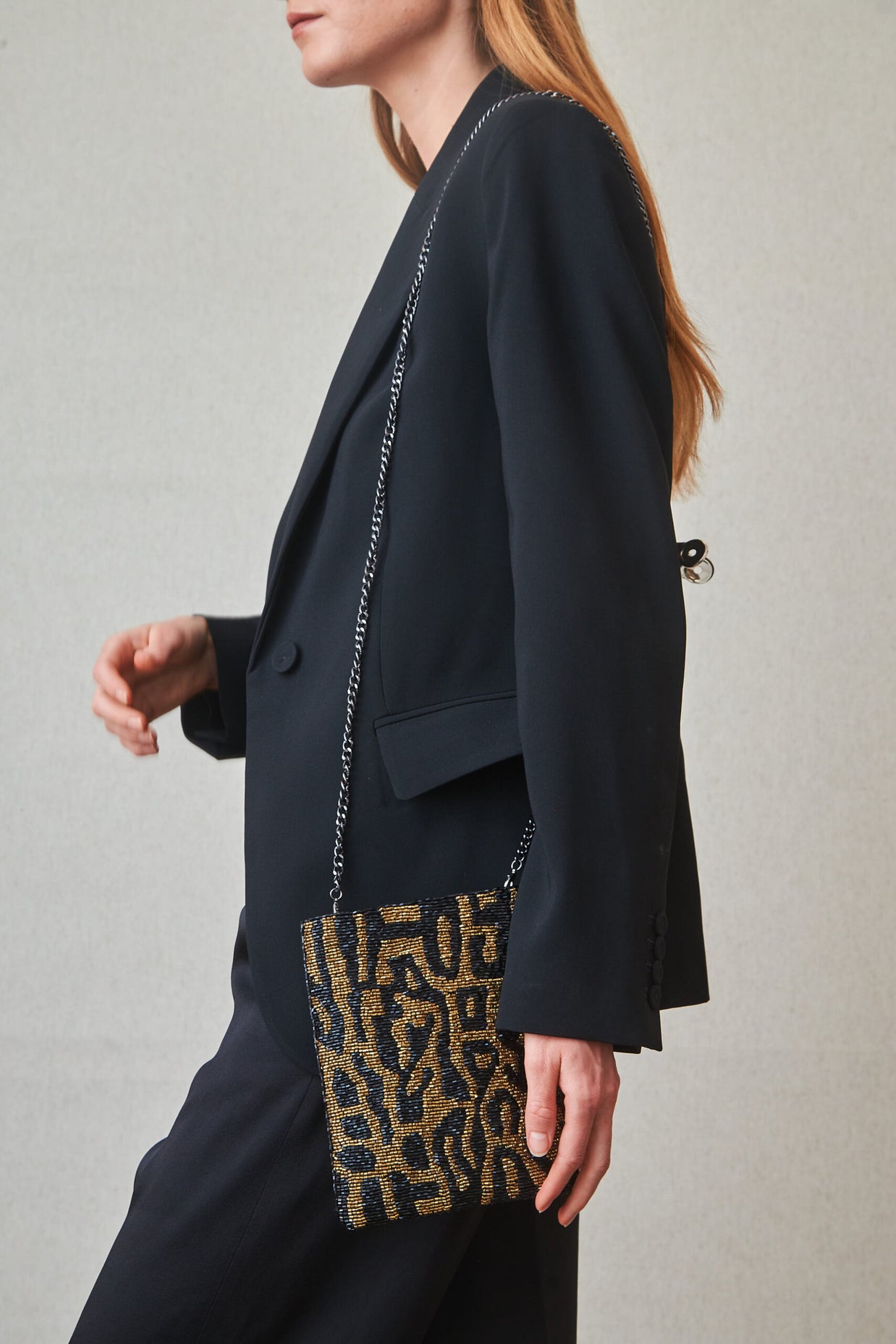 ANIMAL PRINT SHOULDER BAG
