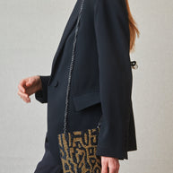 ANIMAL PRINT SHOULDER BAG