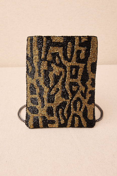 ANIMAL PRINT SHOULDER BAG