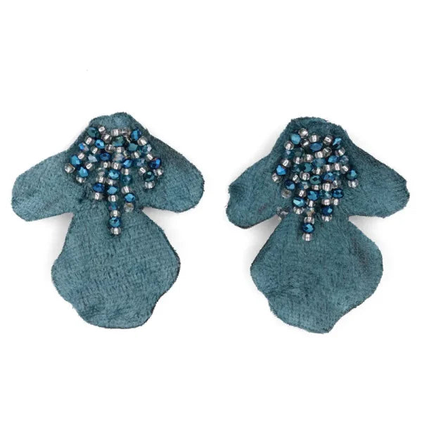 PENDIENTES SUCREÑA AZUL