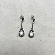 PENDIENTES NÁCAR CABUCHON