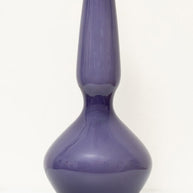 JARRÓN CRISTAL MALVA