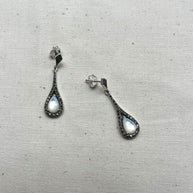 PENDIENTES NÁCAR CABUCHON