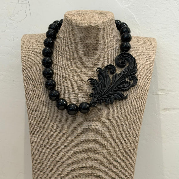 COLLAR FIRENZE NEGRO