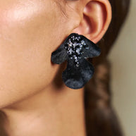 PENDIENTES SUCREÑA NEGRO