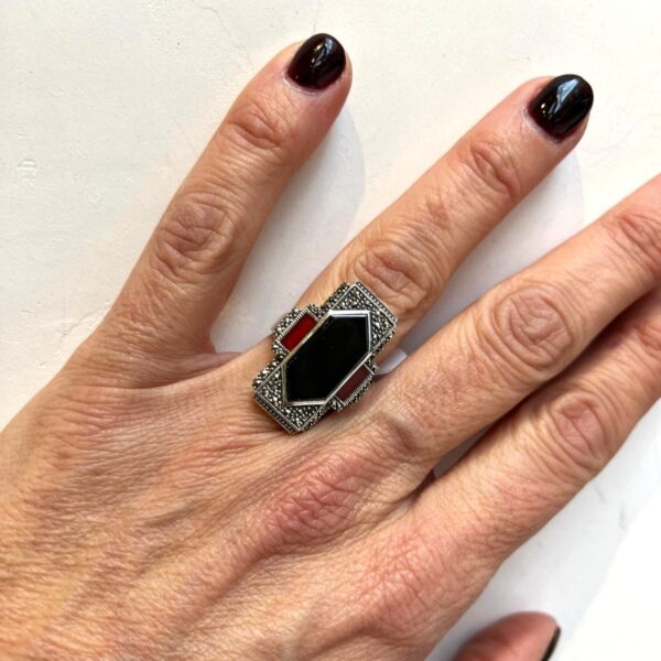 ANILLO RECTANGLE DECO