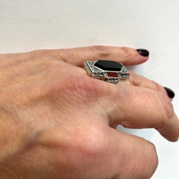 ANILLO RECTANGLE DECO
