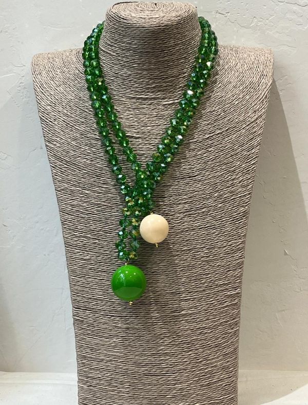 COLLAR SPHERA VERDE