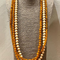 REGINA LONG IVORY NECKLACE