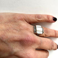 ANILLO TROIS NÁCAR