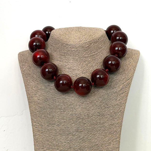 LONG NECKLACE IVORY BEAD