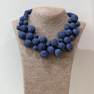COLLAR SEDA CHEFREN AZUL