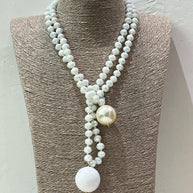 COLLAR SPHERA BLANCO