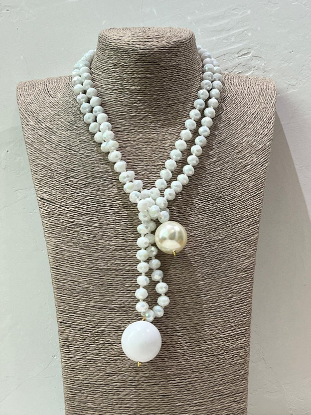 COLLAR SPHERA BLANCO