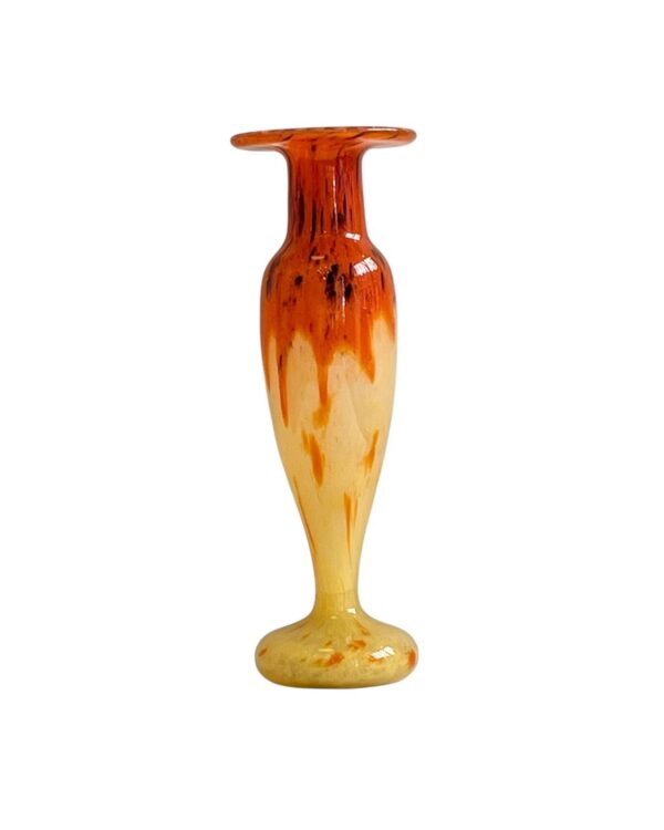 ORANGE SCHNEIDER VASE