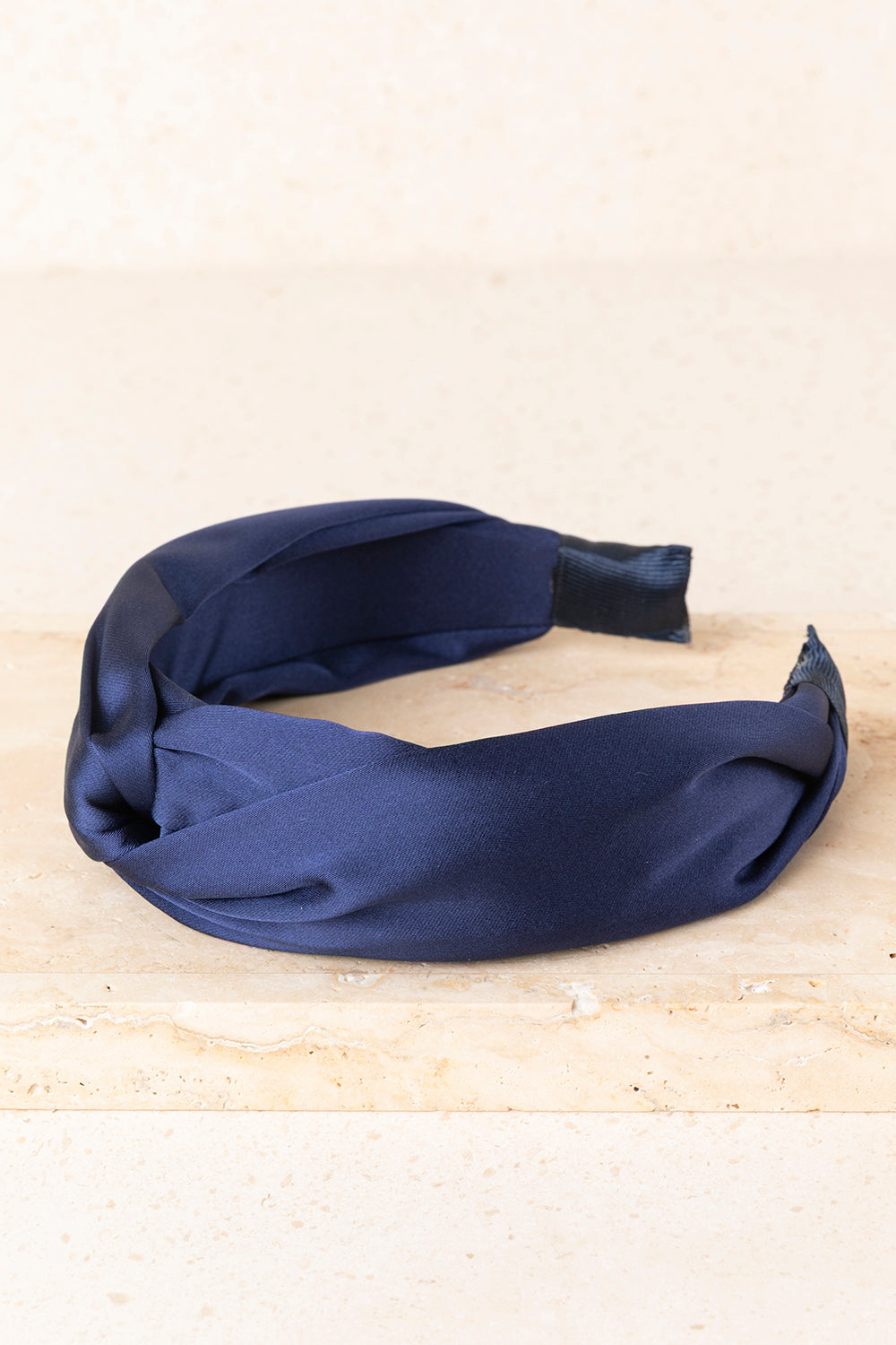 DIADEMA AZUL RASO
