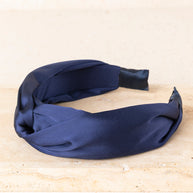 DIADEMA AZUL RASO