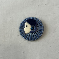 COLLERETTE GRAVÉE AZUL/AZUL