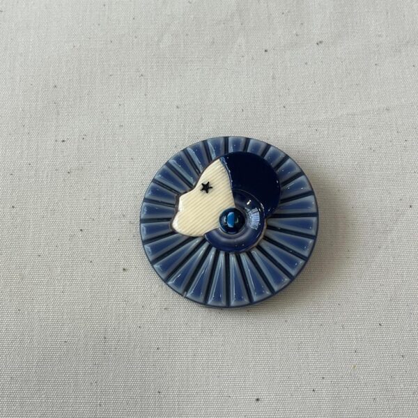 ENGRAVED BLUE/BLUE COLLAR