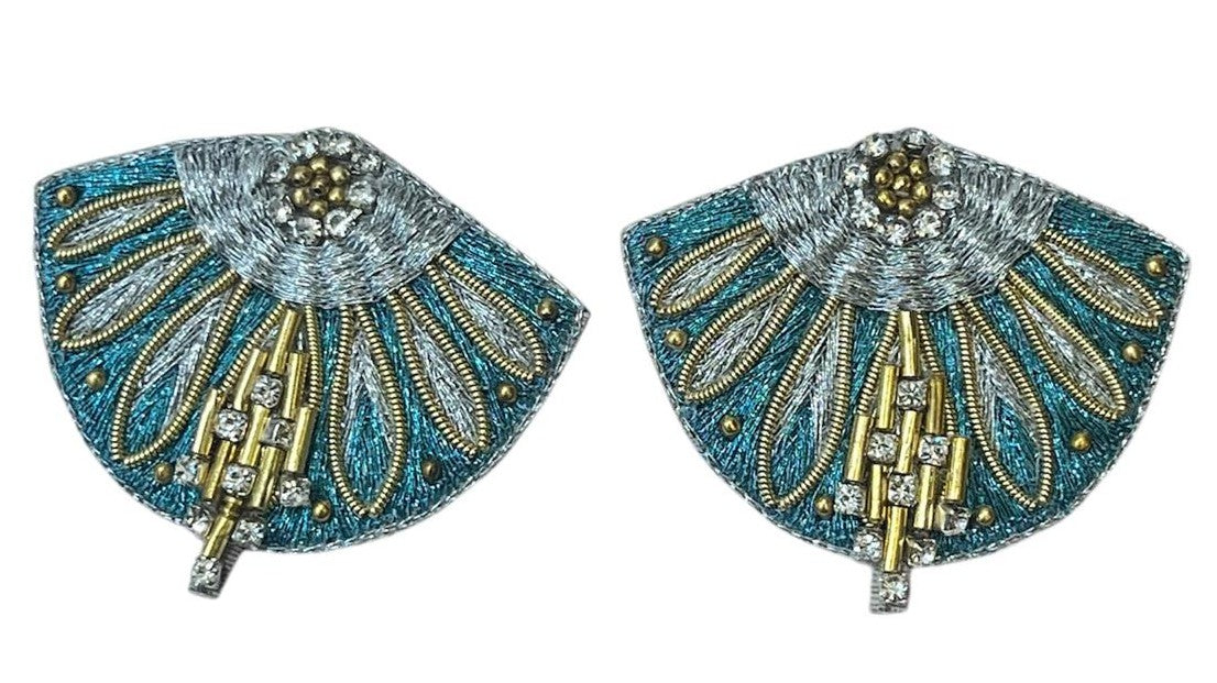 PENDIENTES BORDADOS APEX