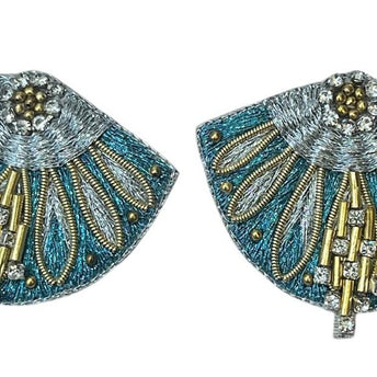 PENDIENTES BORDADOS APEX