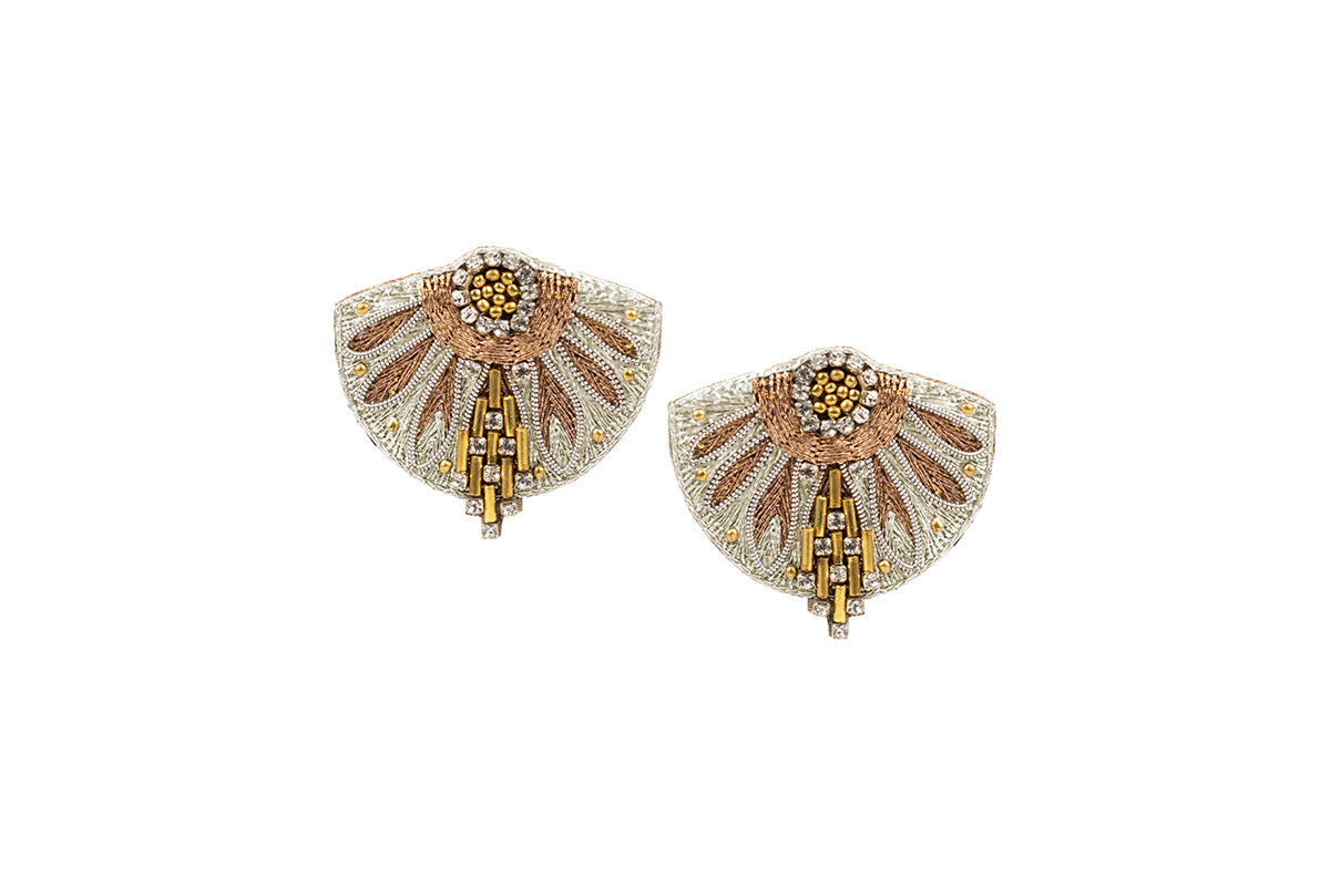 PENDIENTES BORDADOS APEX