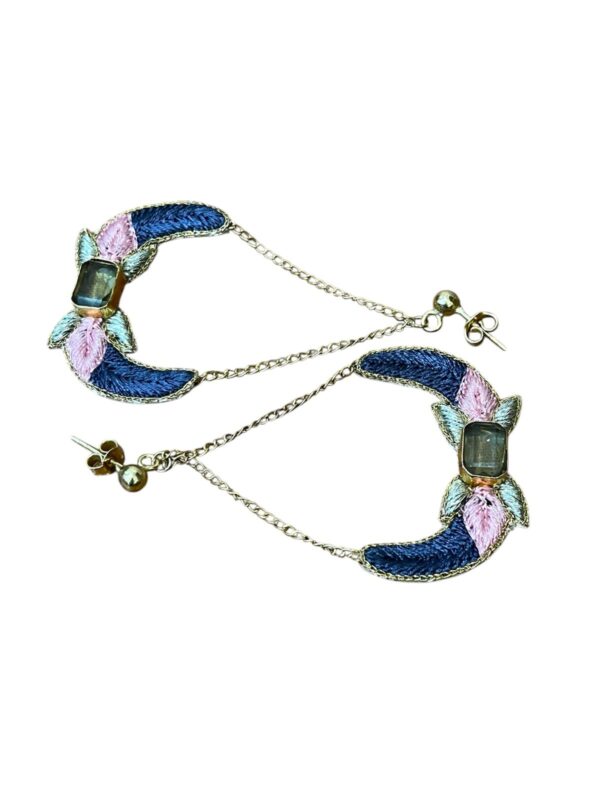 PENDIENTES BORDADOS BALANDRO