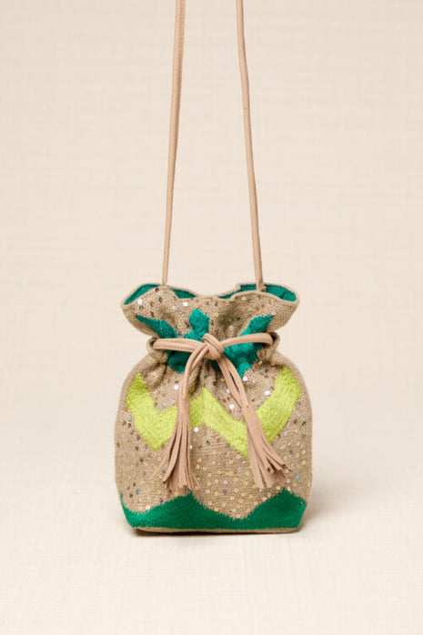 ZIG ZAG ALMS BAG