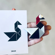 BROOCH PIN SWAN
