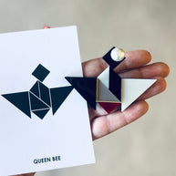 BROCHE SPILLA QUEEN BEE