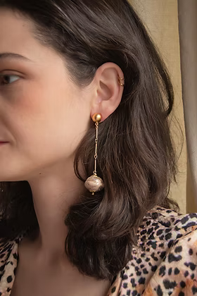 PENDIENTES VINTAGE TWINS SEDA