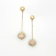 PENDIENTES VINTAGE TWINS SEDA