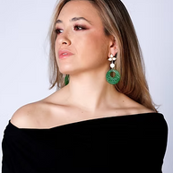 CRISTINA T AGATE EARRINGS II