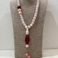 COLLAR KOMBOLOI ROSA