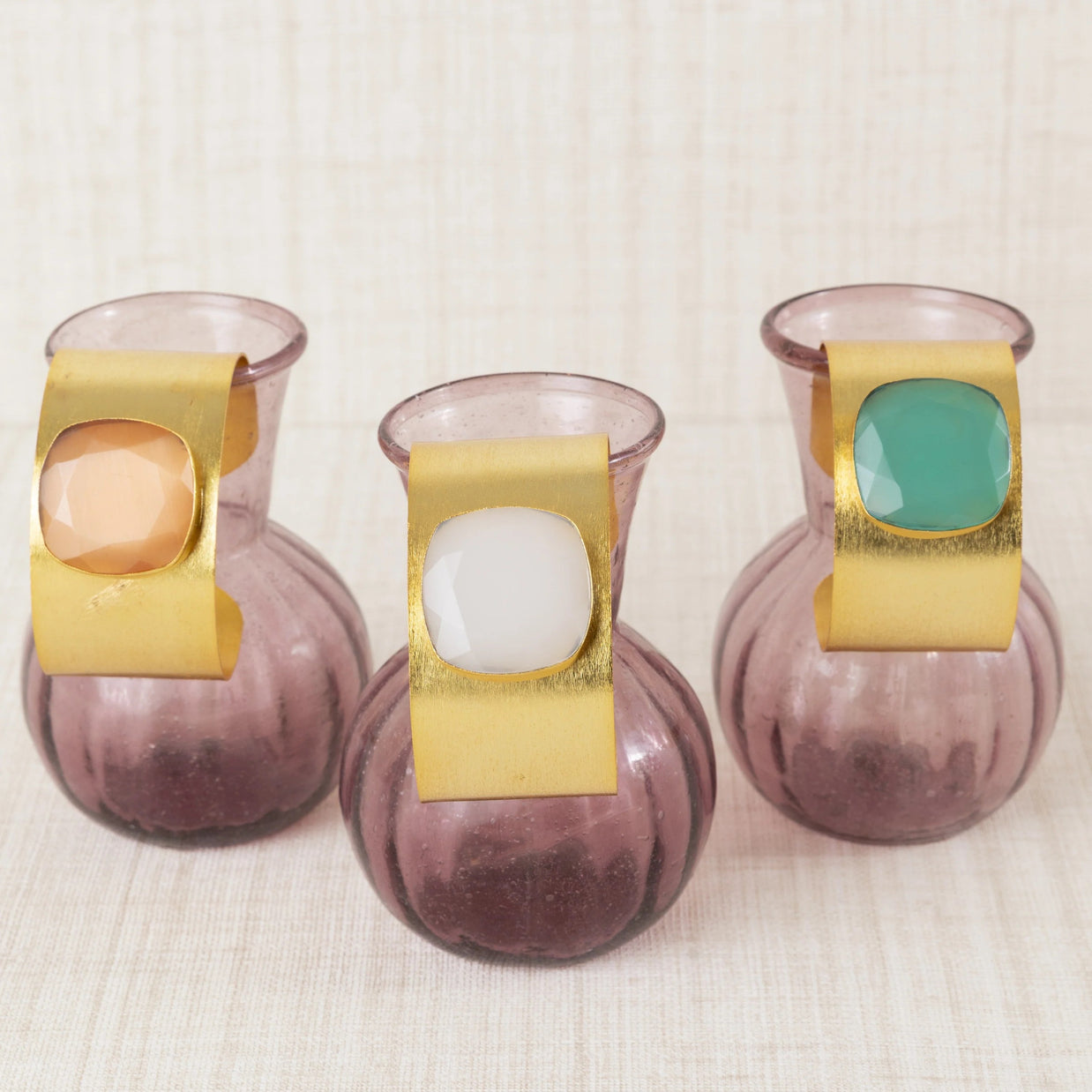 BRAZALETE PIEDRA BLANCA