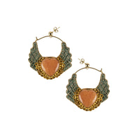 PENDIENTES ANGEL COLOMBE VERDE