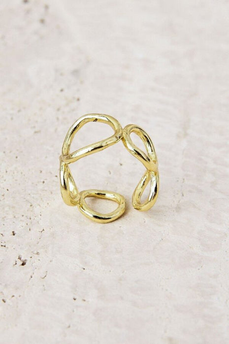 INTERTWINED CIRCLE RING