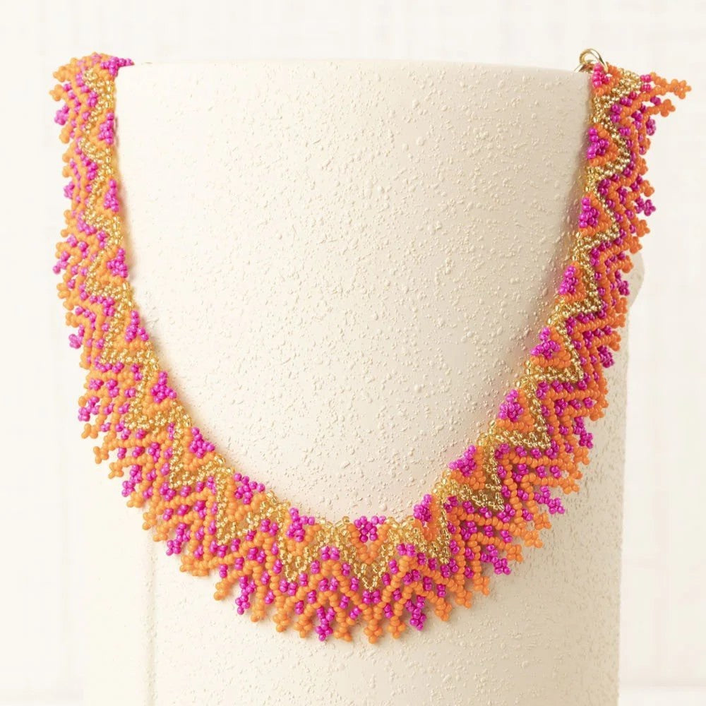 CHOKER  NARANJA