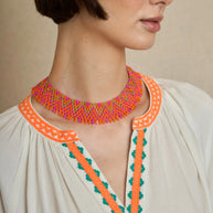 CHOKER  NARANJA