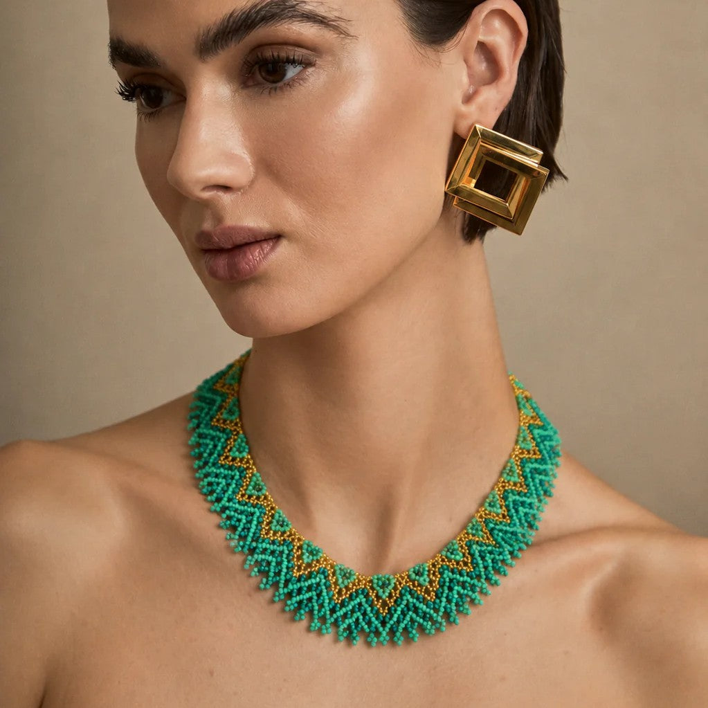 CHOKER  VERDE
