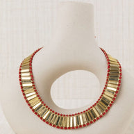RED FAN CHOKER