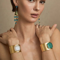 BRAZALETE PIEDRA VERDE