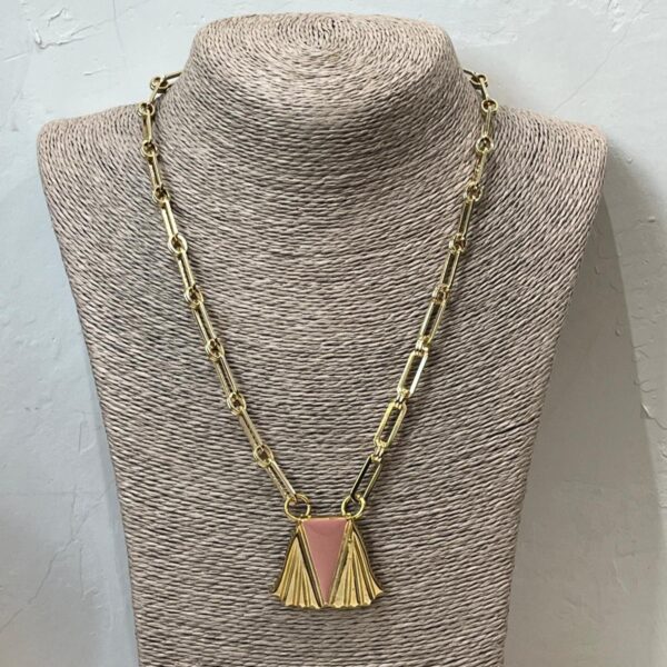 COLLAR ARANCHA VERDE