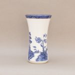 JARRON ROYAL DULTON AZUL Y ORO. INGLATERRA C. 1950