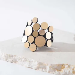 PULSERA ABSTRACTION GOLD