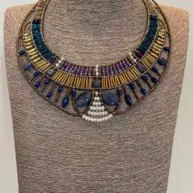 COLLAR DORÉ BLU
